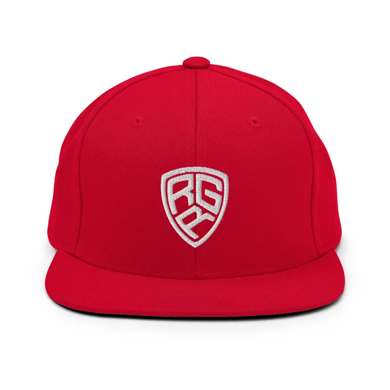 RGR Red Snapback Hat