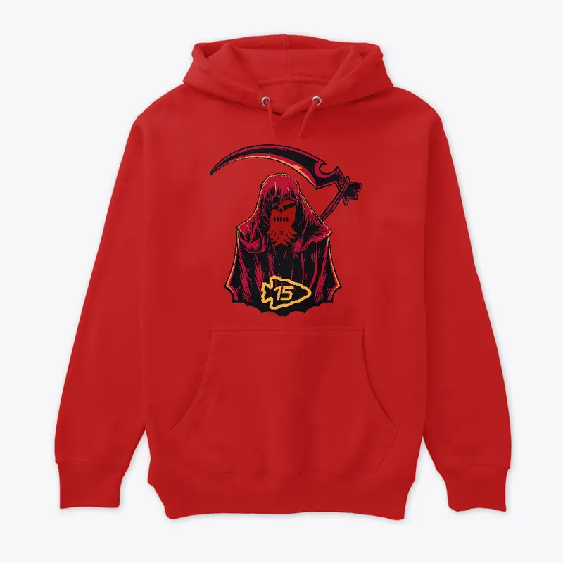 Be The Grim Reaper Red Hoodie - RGR